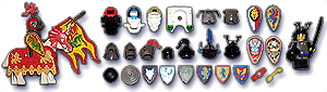 Lord Wyvyrne, a whole bunch of armor, and Samurai Shota