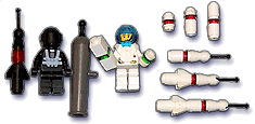 Rho-9, Demolition Dave, some grenades, and three missiles