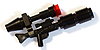 a sniper rifle