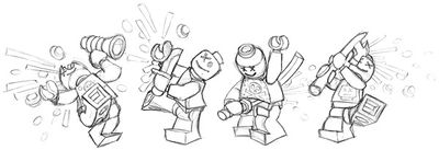 The effects of Peace on minifigs